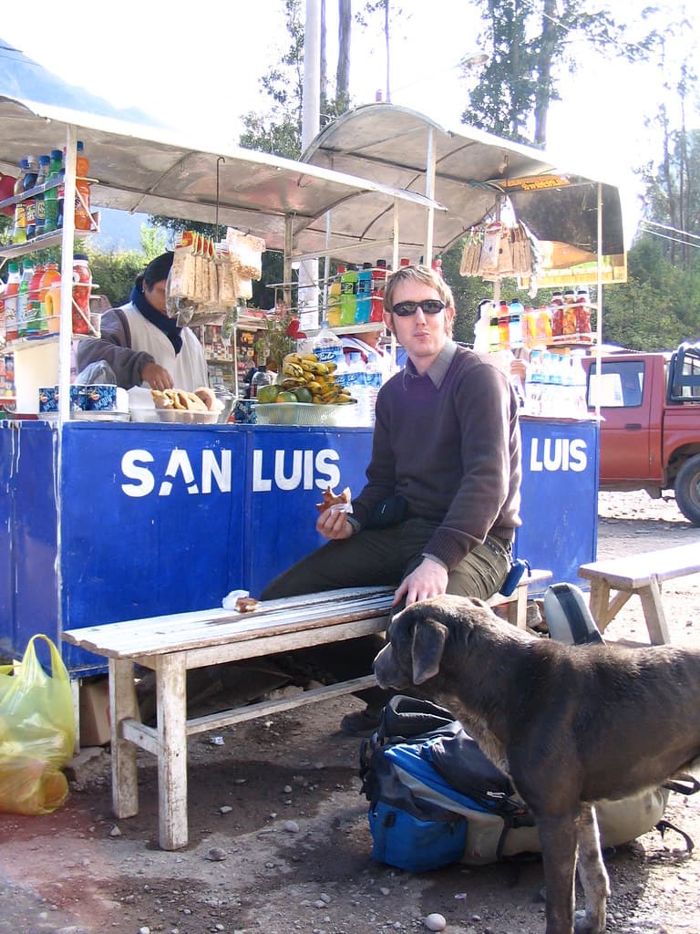 Me looking fat and making myself fatter