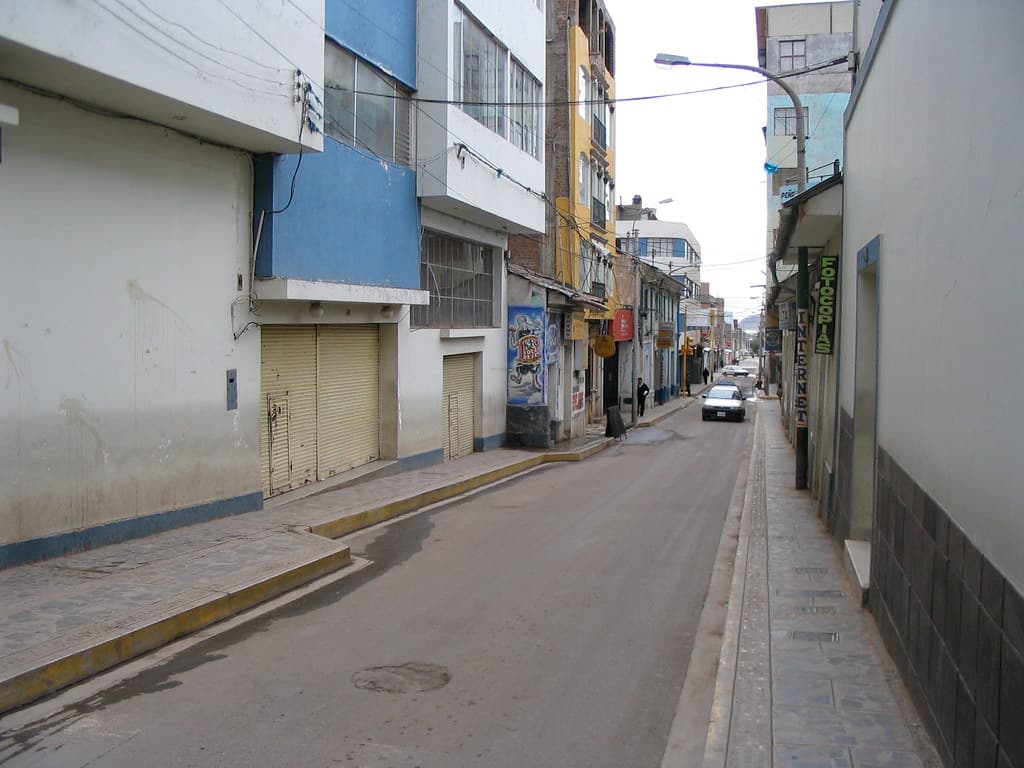 A street in Puno