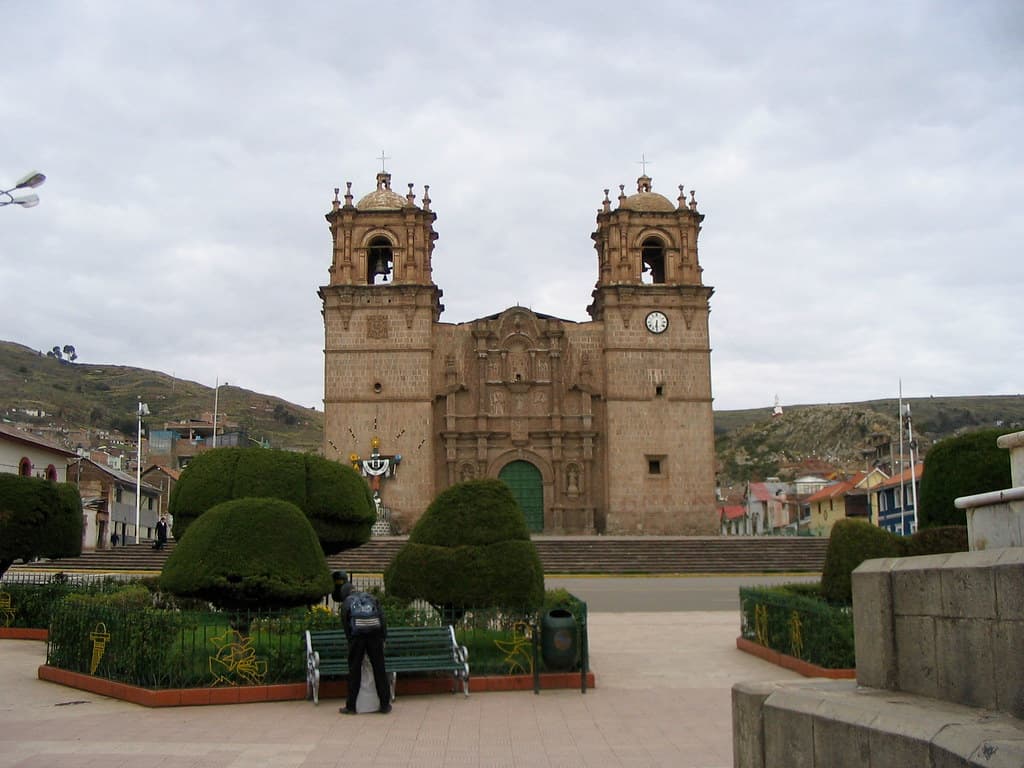 Main square in Puno