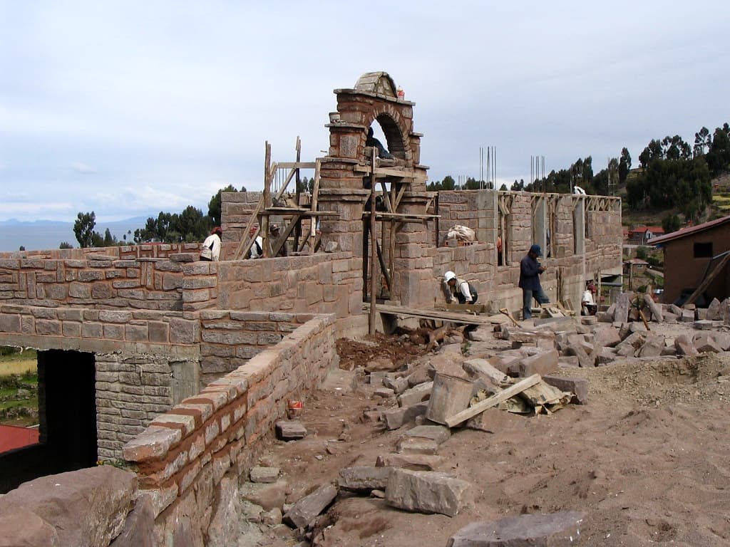 Building some new Inca ruins