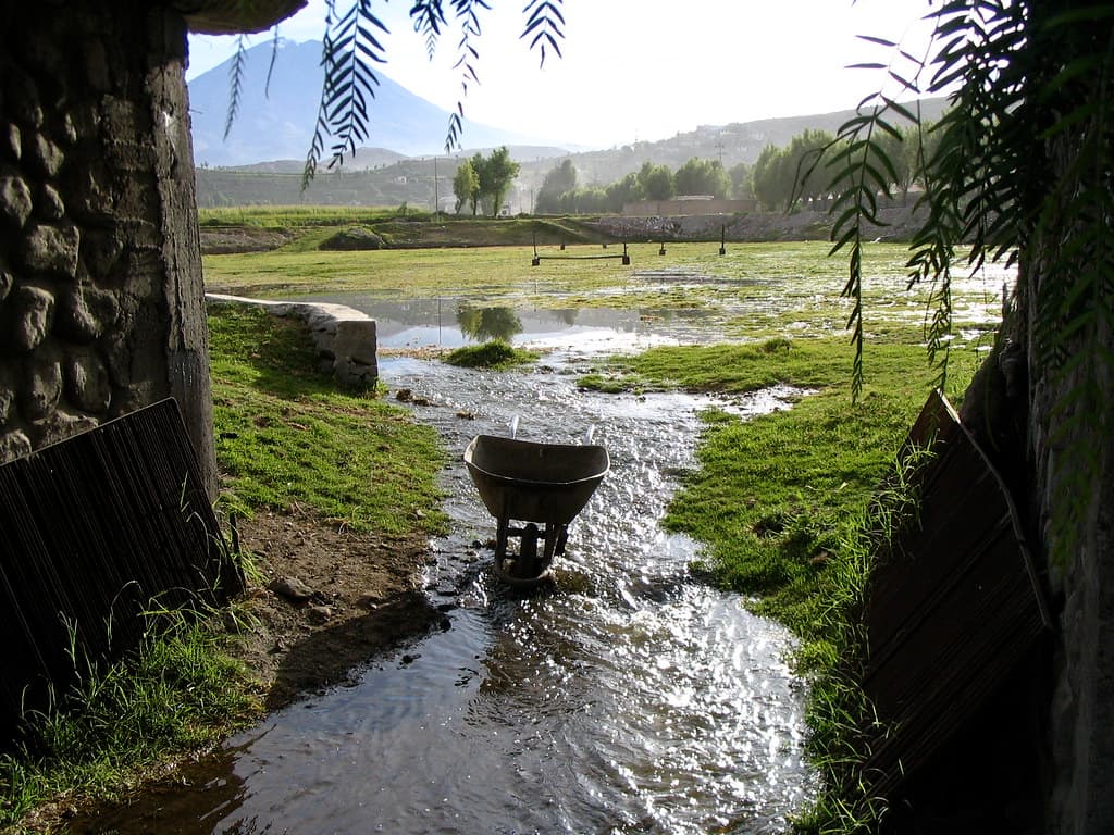 There's a river flowing through your farm